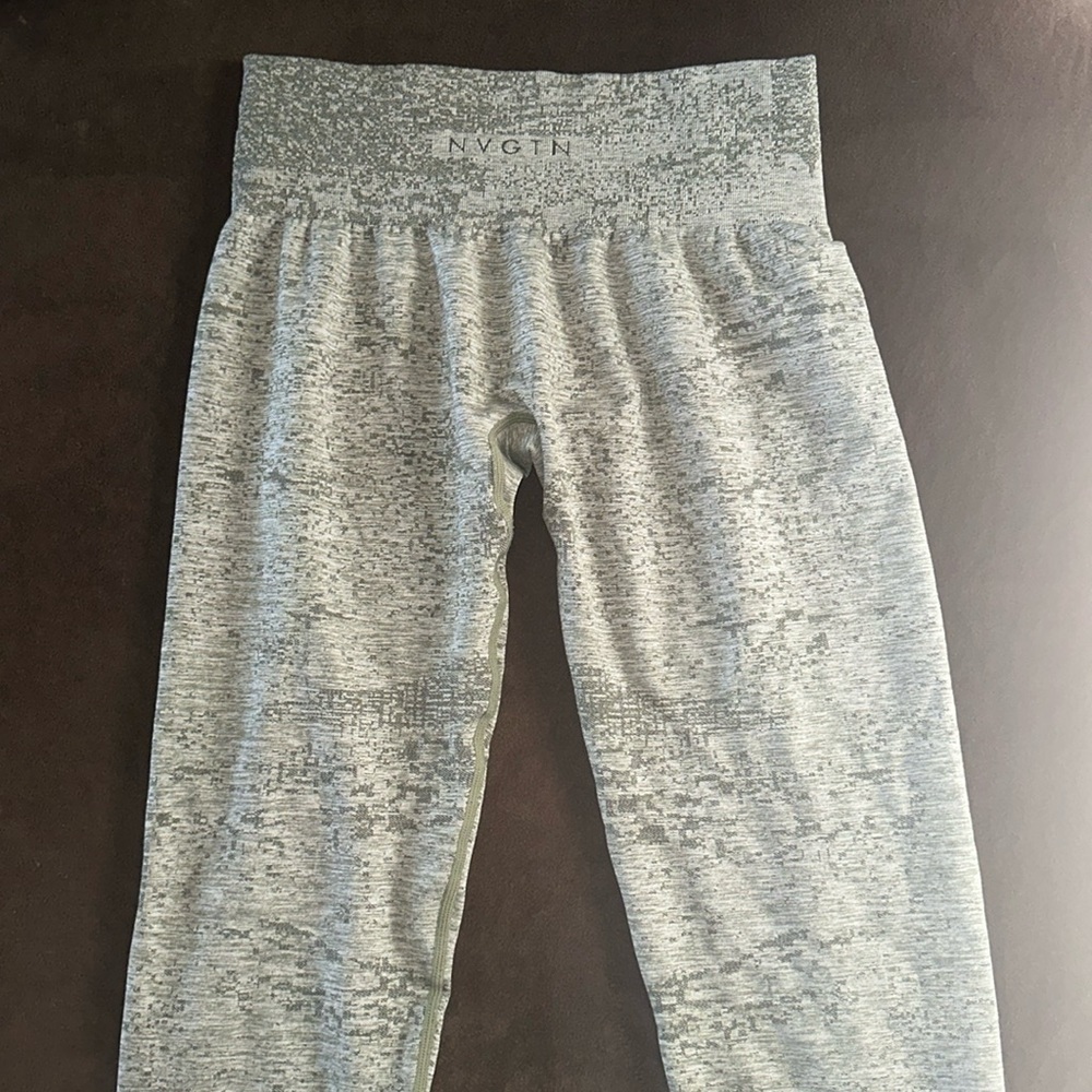 Khaki green Digital seamless leggings - Picture 2 of 2